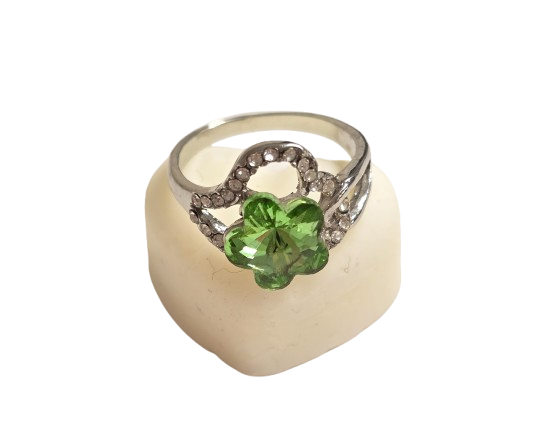 Sortija metal rodiado