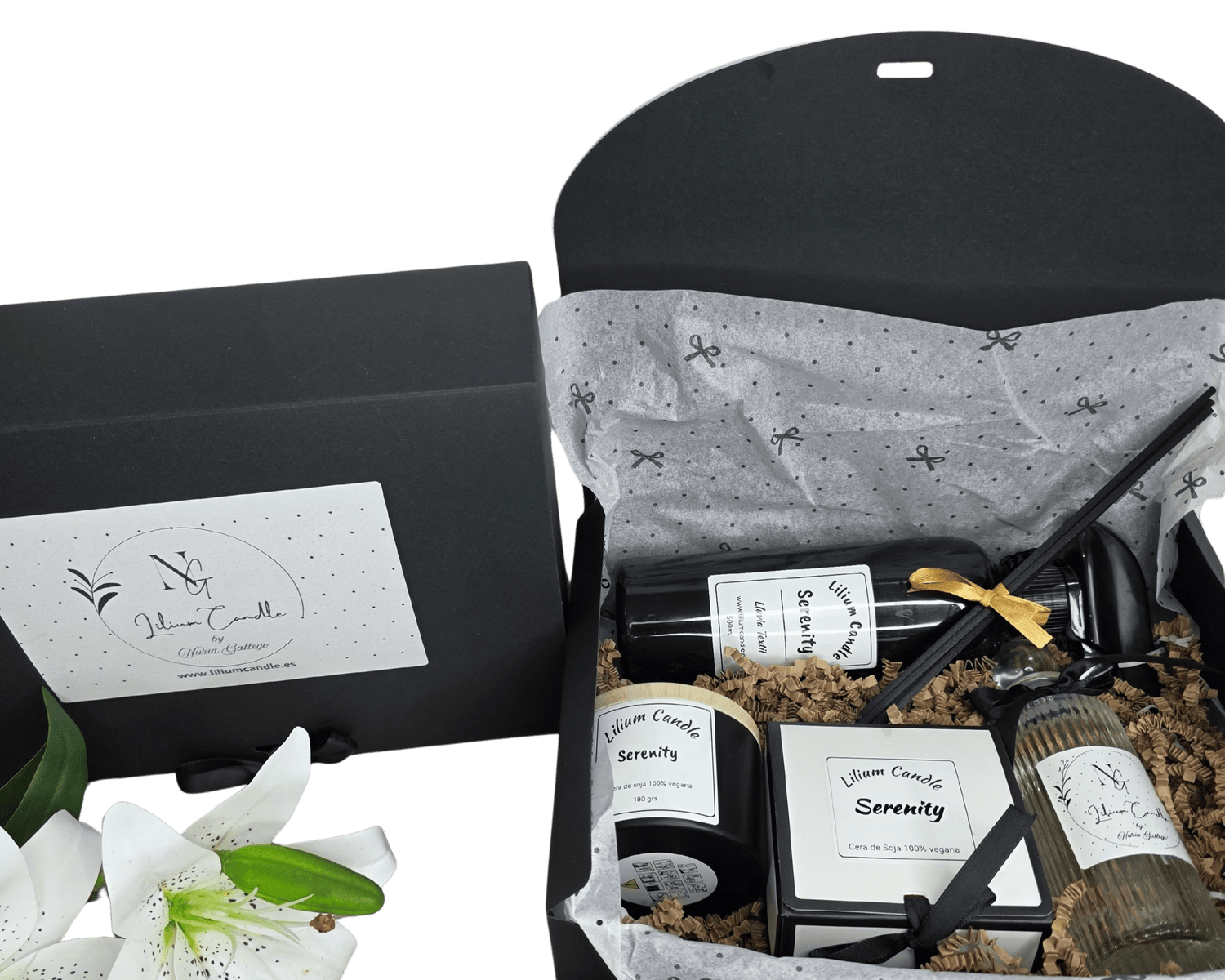 Serene Home Box - Lilium Candle