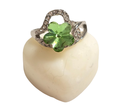 Sortija metal rodiado