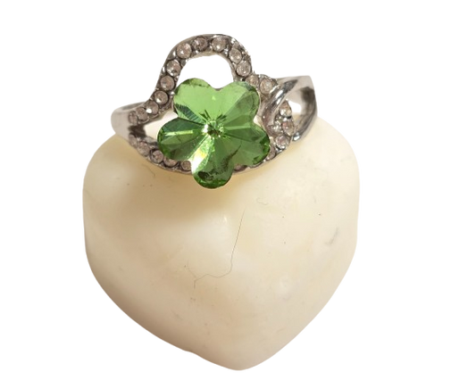 Sortija metal rodiado