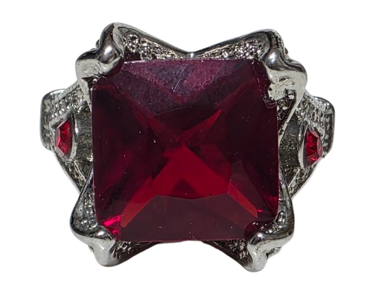 Sortija metal rodiado.