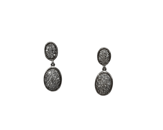 Pendientes plata de ley con circonitas - Lilium Candle